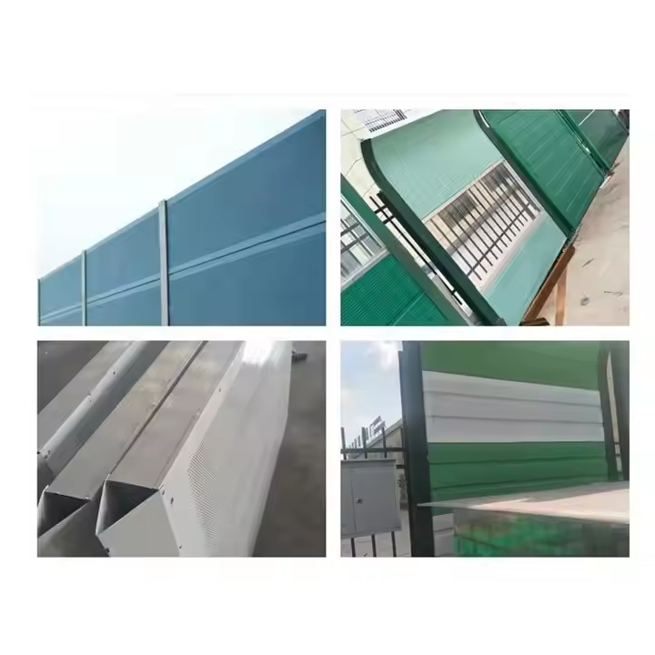 High Efficiency Outdoor Noise Reduction Panel Sound Barrier