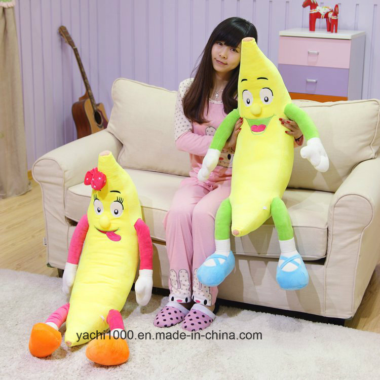 Plush Stuffed Fruit Banana Sofa Cushions