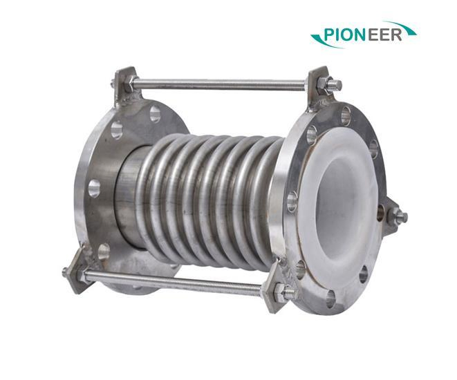 PTFE Lined Steel Expansion Joints Bellows Expansion Flexible Compensator