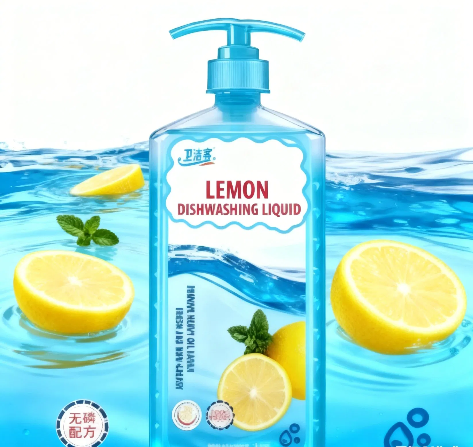 Premium Disposable Dishwashing Liquid in 3L Bottle, Made in China