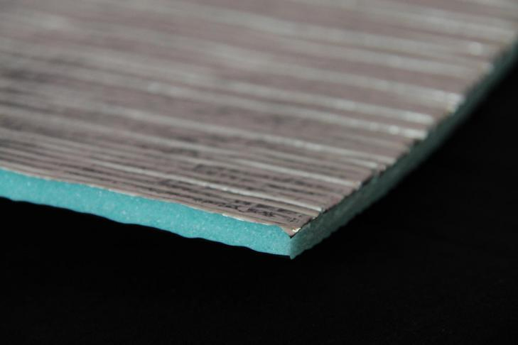 4mm ~ 8mm New Building Construction Aluminum Foil Fireproof XPE Foam Insulation Heat Materials