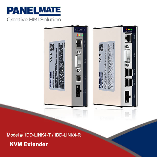 OEM ODM Idd-Link4 DVI Kvm Extender HD-Mi and Transmitter for 100m Kvm Extender Beckhoff