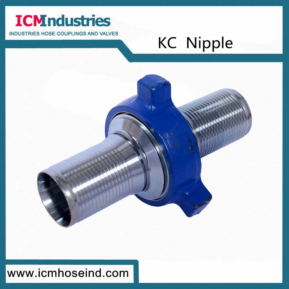 Galvanized Carbon Steel King Combination Nipple