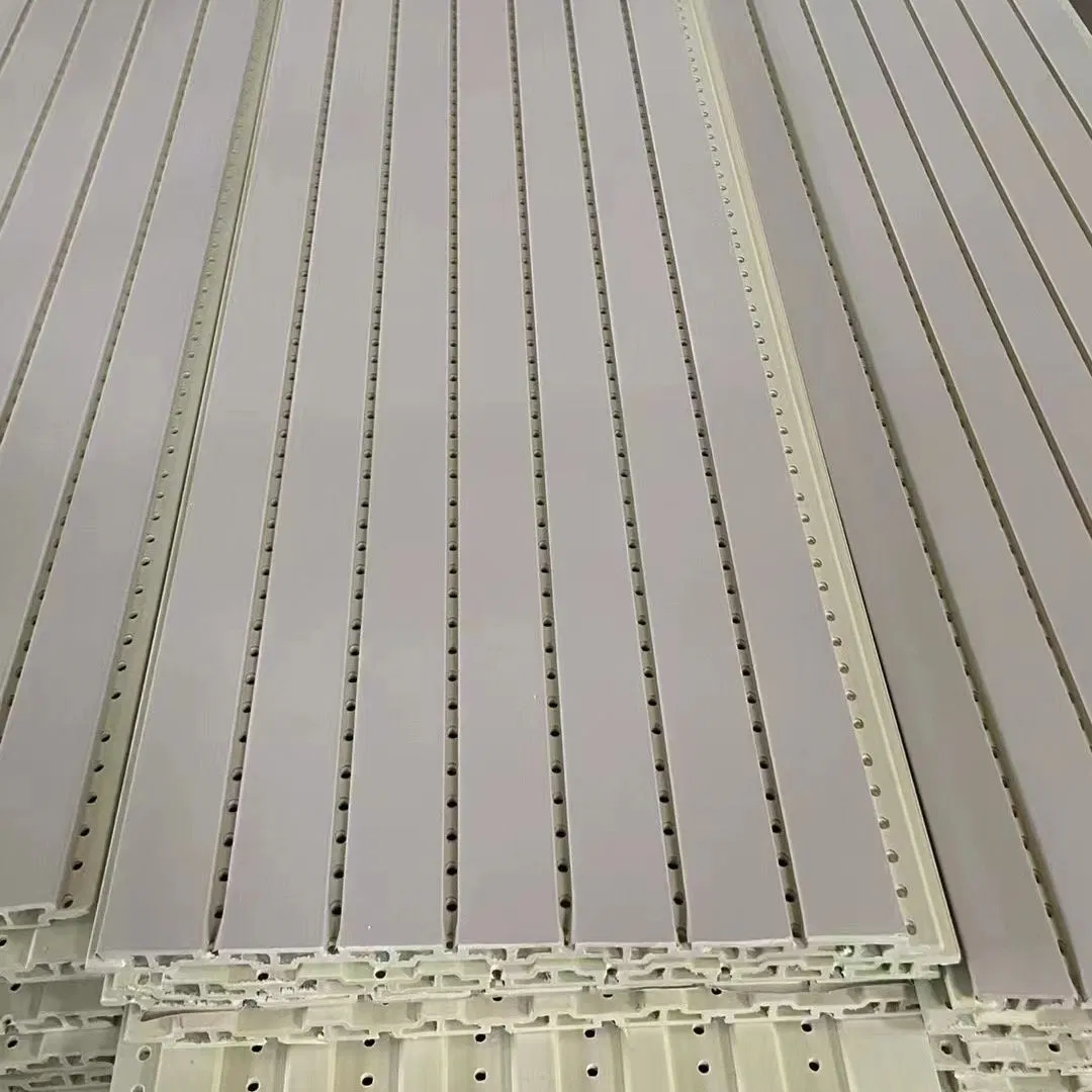 Wood Slat Acoustic Panel Wall Ceiling Soundproofing Interior Decorated Building Material