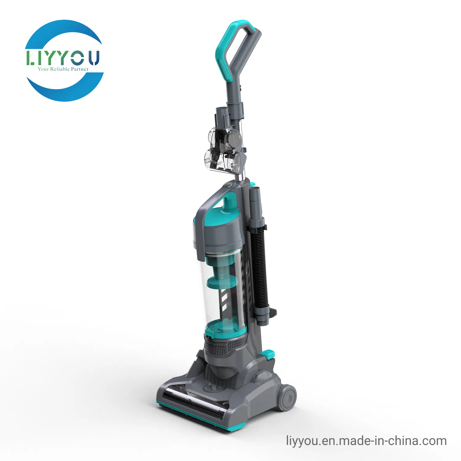 Upright Bagless Vacuum Cleaner Ultra-Light Weight Upright Cleaner 9 AMPS / 1200W Superpower HEPA Filter Vacuum for Tile Floors