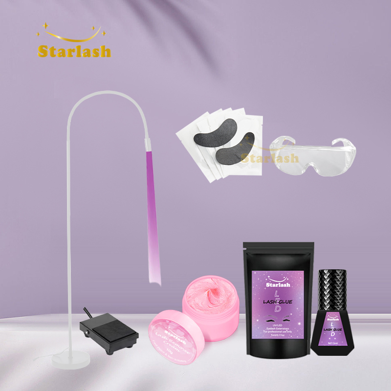 UV Lash Extension Set UV Glue Remover Lamp