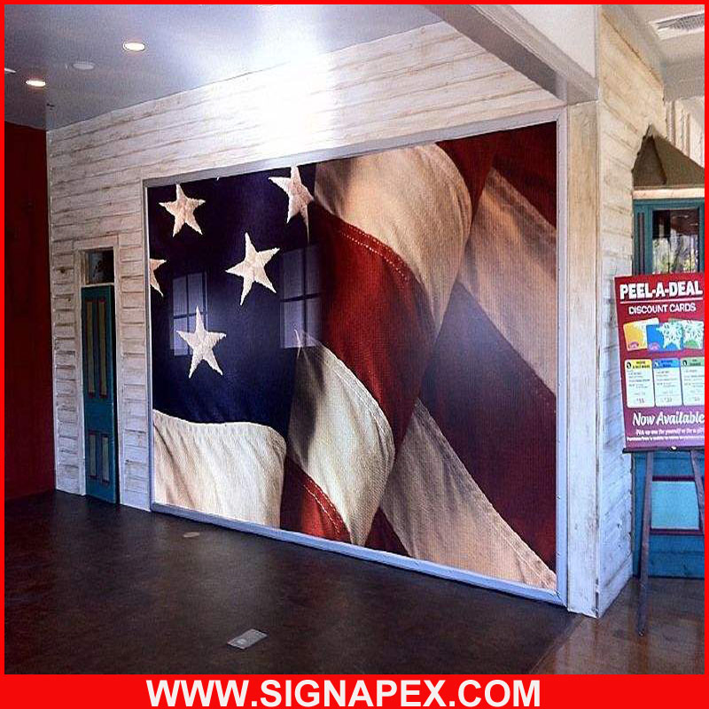 Super Glossy Printed Advertising Cold Laminated Frontlit