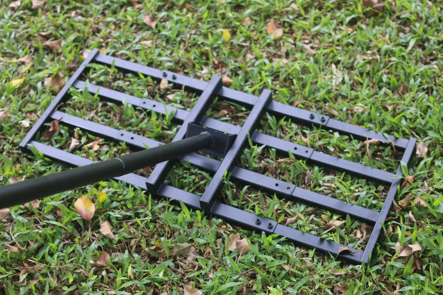 Lawn Leveling Rake with Scalable Head Adjustable Width Size Leveling Rake Lawn Leveler Farm Tool