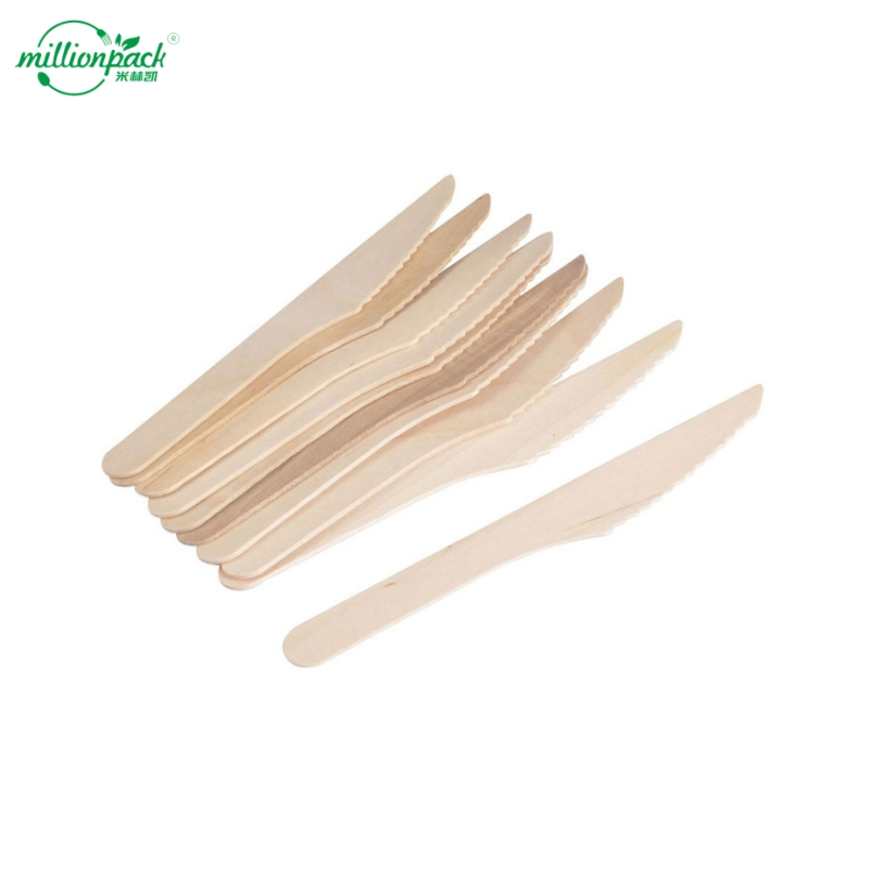 Custom Logo Printed Wood Knife for Brand Promotion and Corporate Gifting