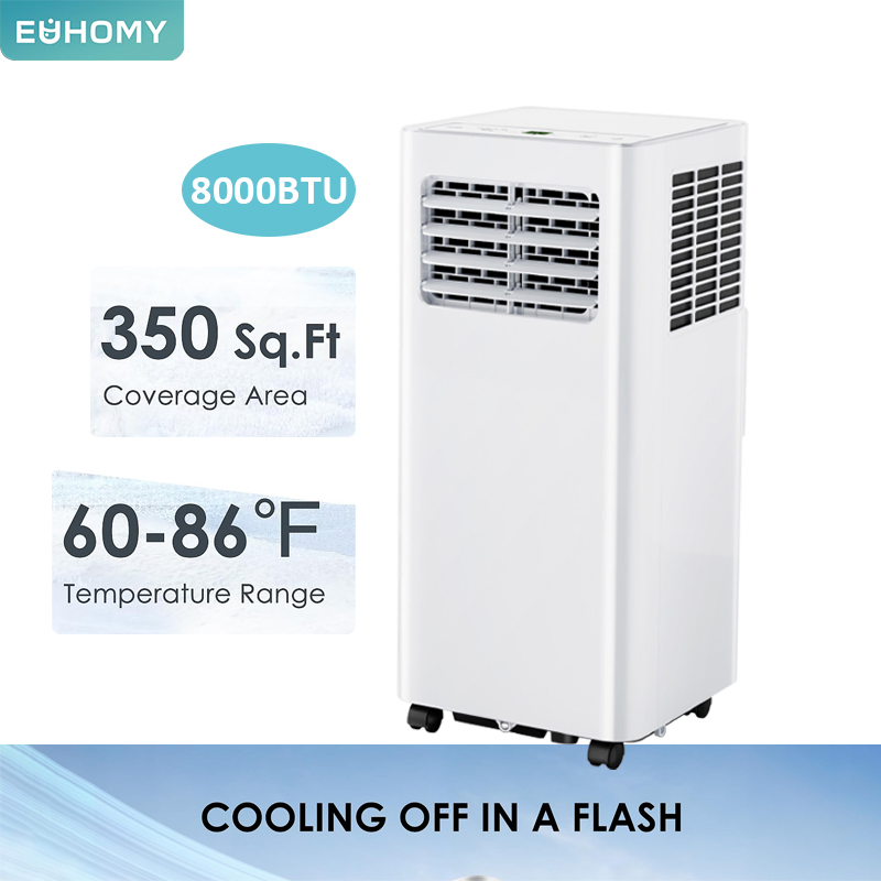 Мобильный кондиционер с осушителем Euhomy 8000 BTU