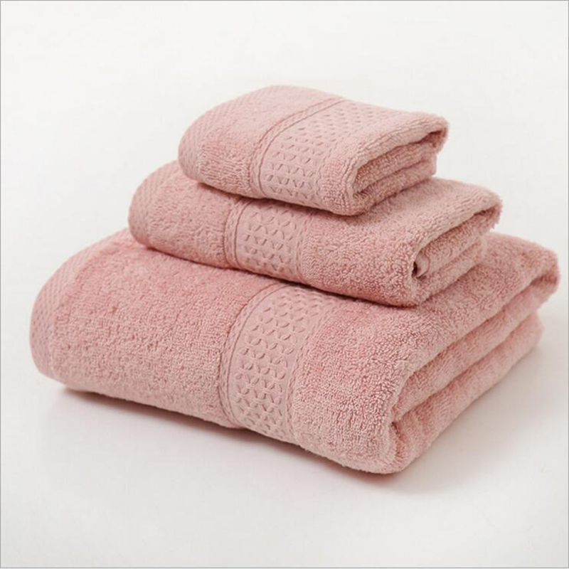 Best Sales Terry Cotton Bath Towels Set for Beauty and Wellness Center
