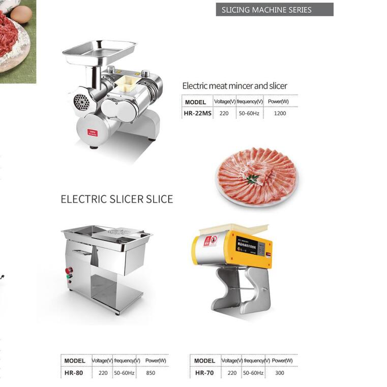 Automatic Electric Meat Slicer Meat Cutting Machine for Restaurant