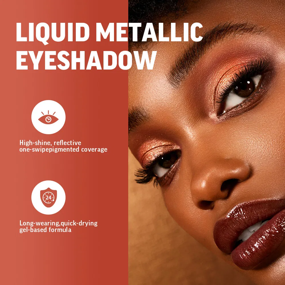 Long Lasting Makeup High Shine Shimmer Illuminator Bronzing Liquid Highlighter Eyeshadow