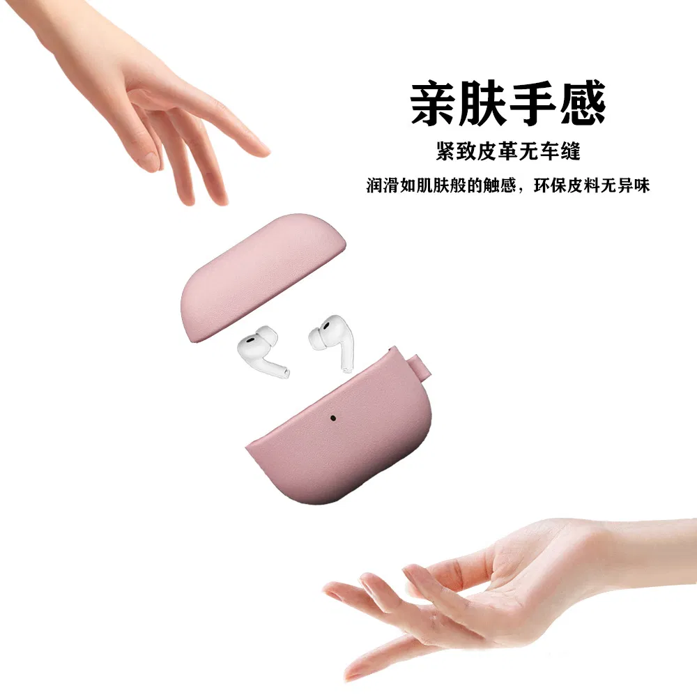 Airpods PRO 4th Generation Silicone Case Cover 1.2mm Full Protection Leather TPU+PU Case