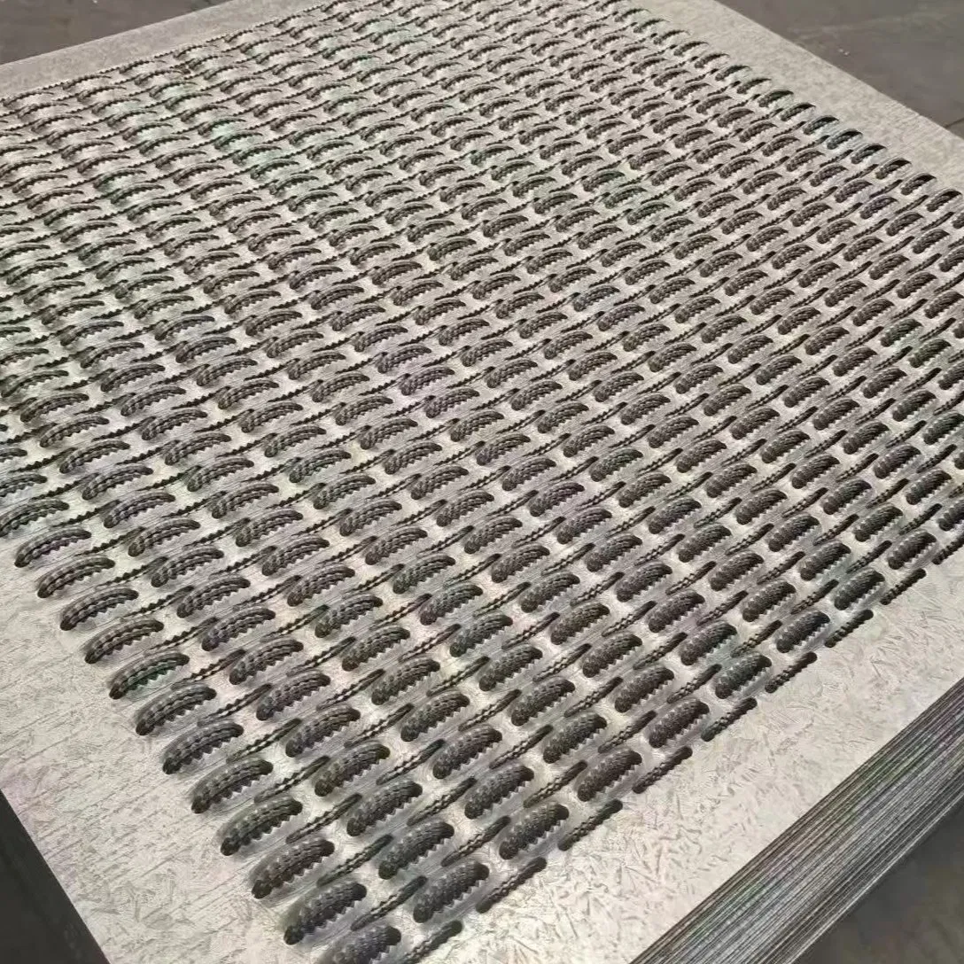 Versatile Galvanized Steel High Strength Commercial Ventilation Security Perforated Metal Sheet Mesh with Custom Colors