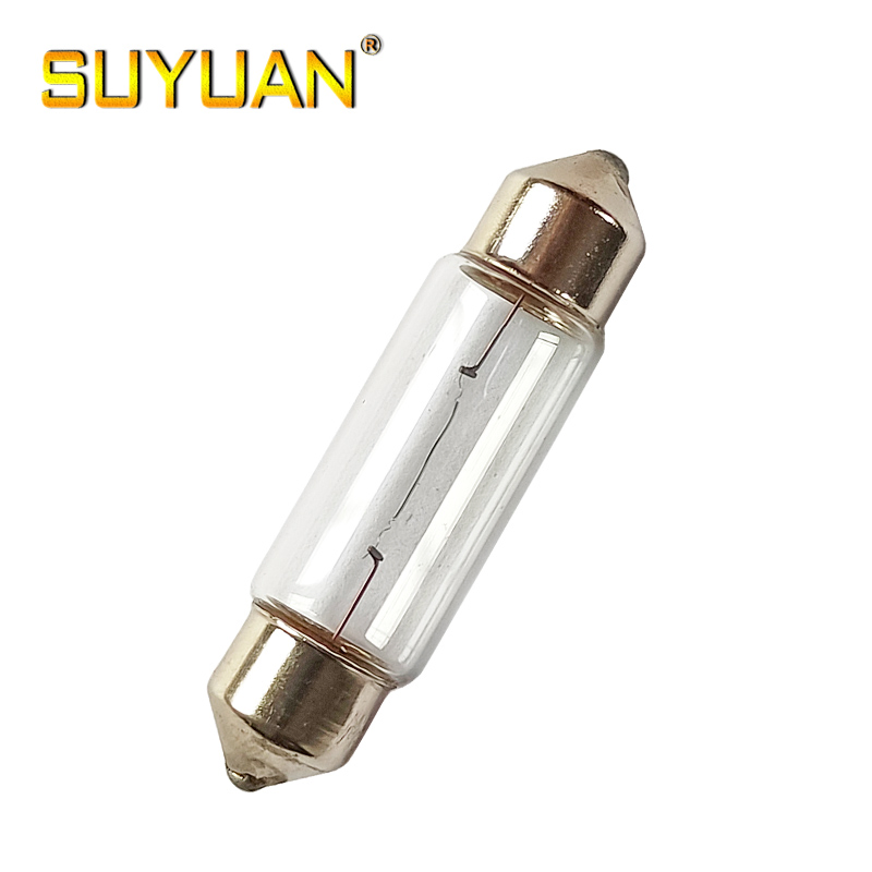 Лампа автомобильная галогенная C5W 12V 5W белая