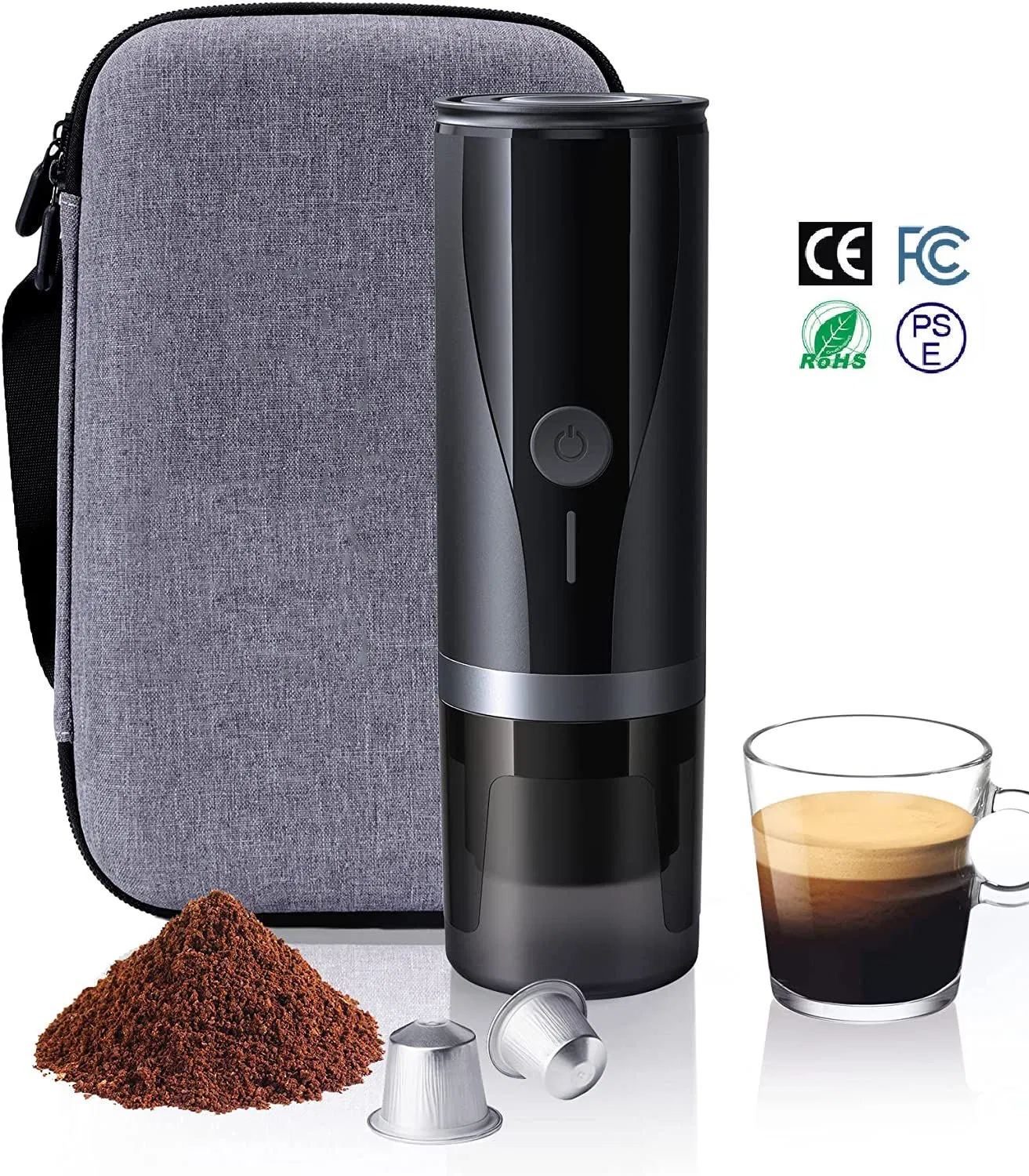 Custom Logo Automatic Portable Mini Espresso Coffee Machine