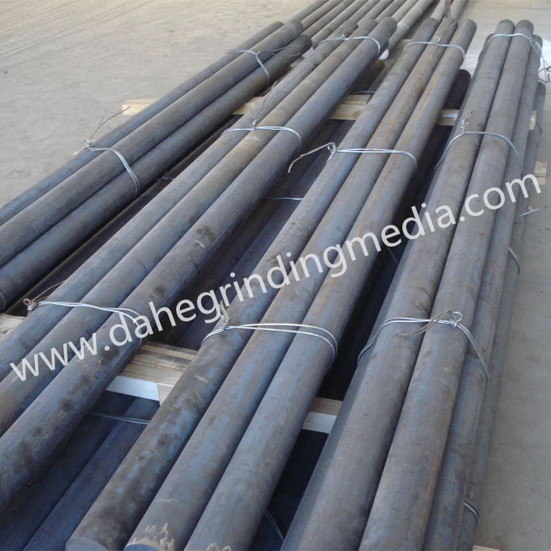 Стальной помольный стержень для металлургии