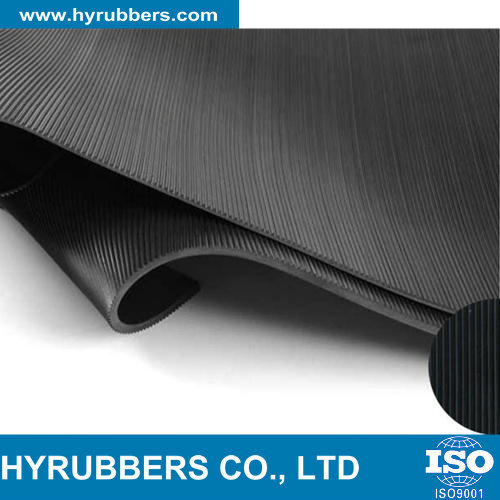 Anti Slip Waterproof Diamond Round Button Ribbed Checkered Rubber Sheets