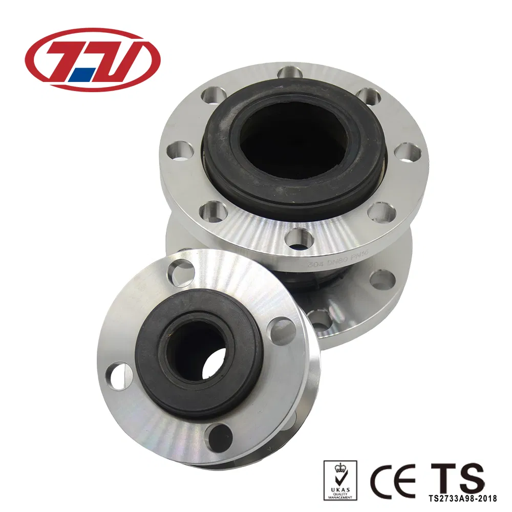 Stainless Steel Galvanized High Temperature Flange Rubber Expansion Joint