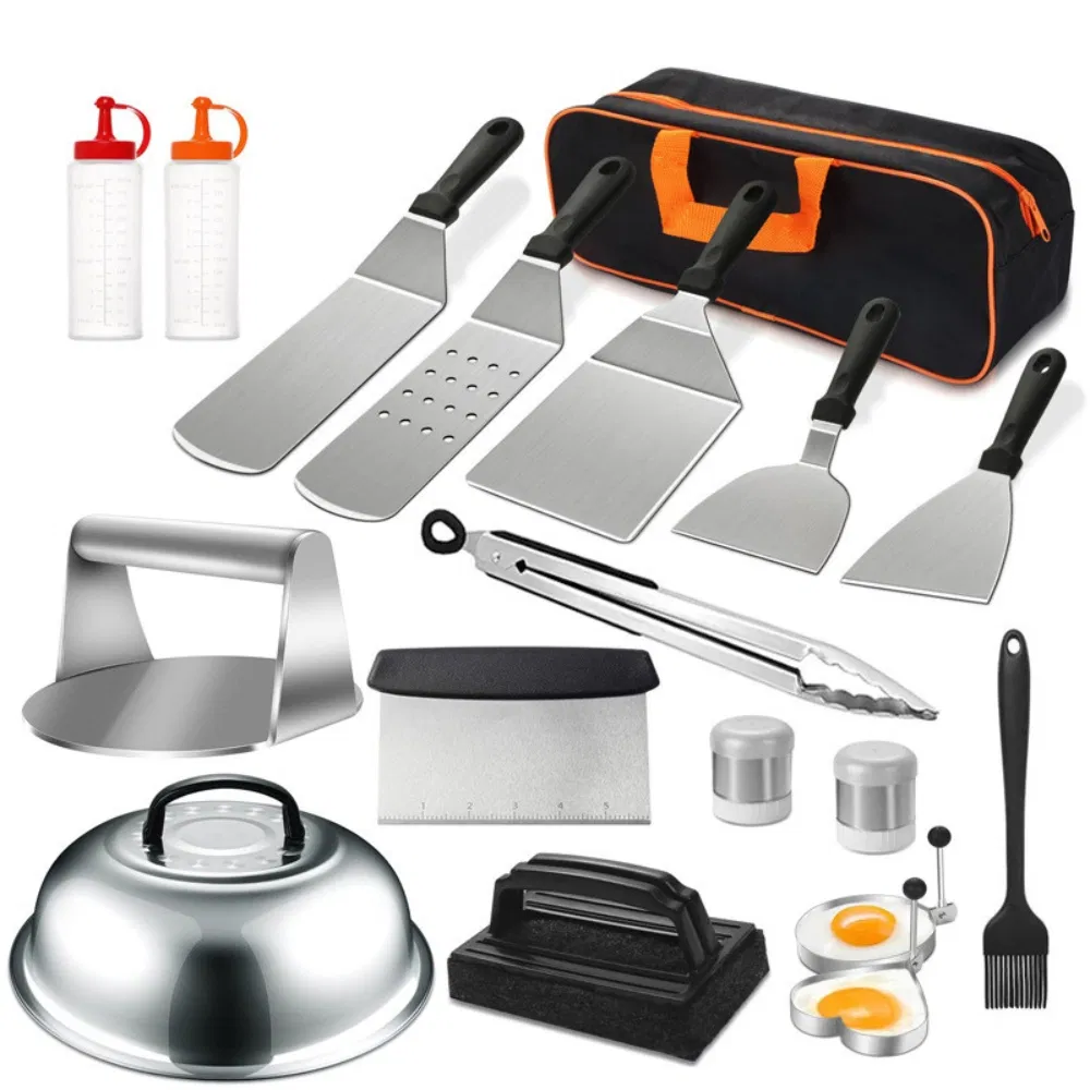 Stainless Steel Heat Spatula Set, Rust-Proof Spatula Kit Wbb26422