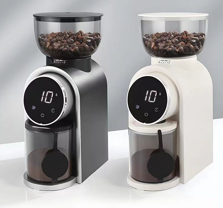 Factory Wholesale Coffee Grinder Electric Burr Mill, for 2-12 Cups Stainless Steel