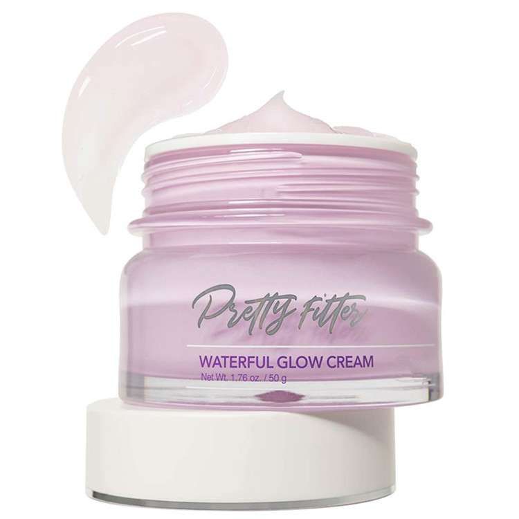 Natural Skin Soothing Moisture Boosting Facial Glow Cream for Makeup