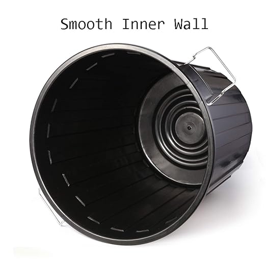 Мусорное ведро пластиковое 55л и 73л с защелкой на крышке