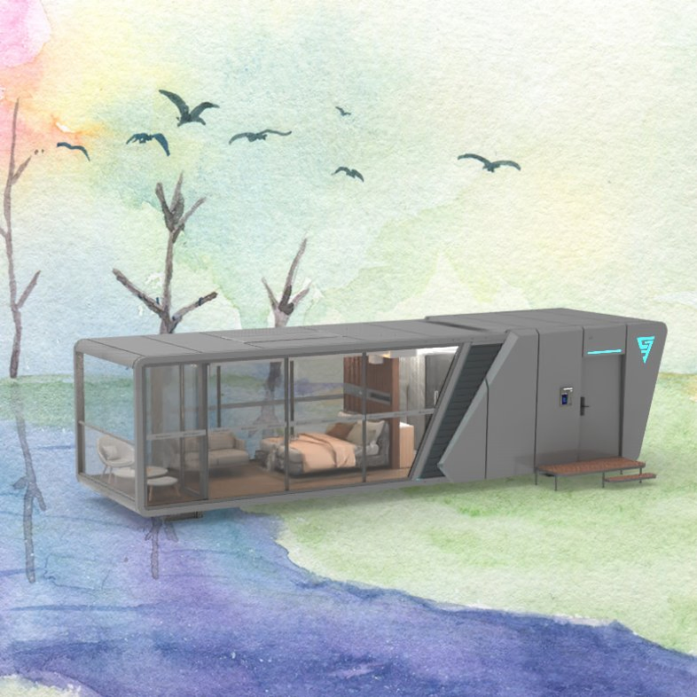 Space Capsule Best Standard Warm and Comfortable Prefabricated Tiny Mobile House Suppliers