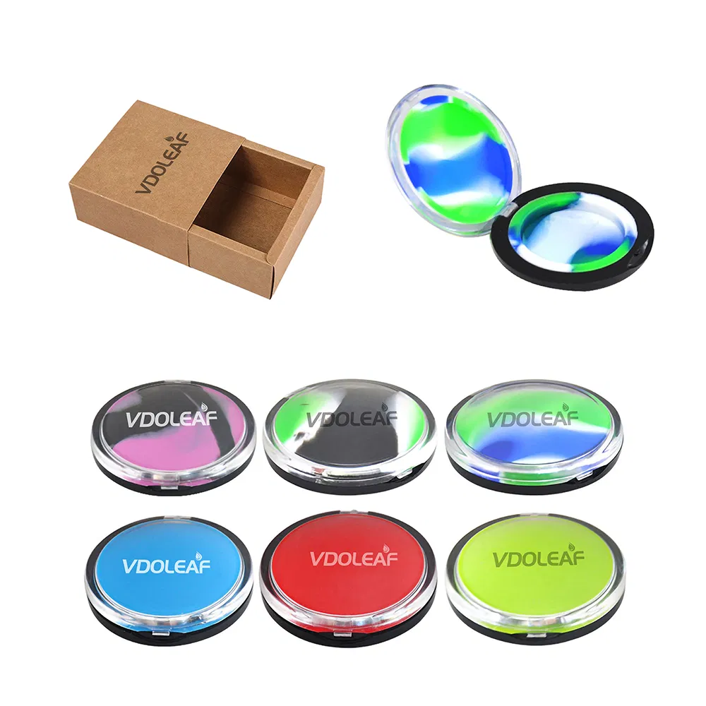 Herb Accessories Silicone Tobacco Container Wholesales Logo Custom