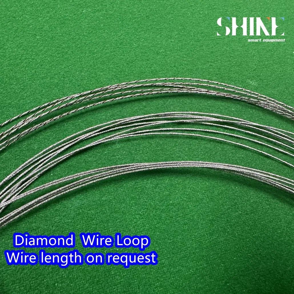 Алмазная проволока для резки кристаллов и стекла