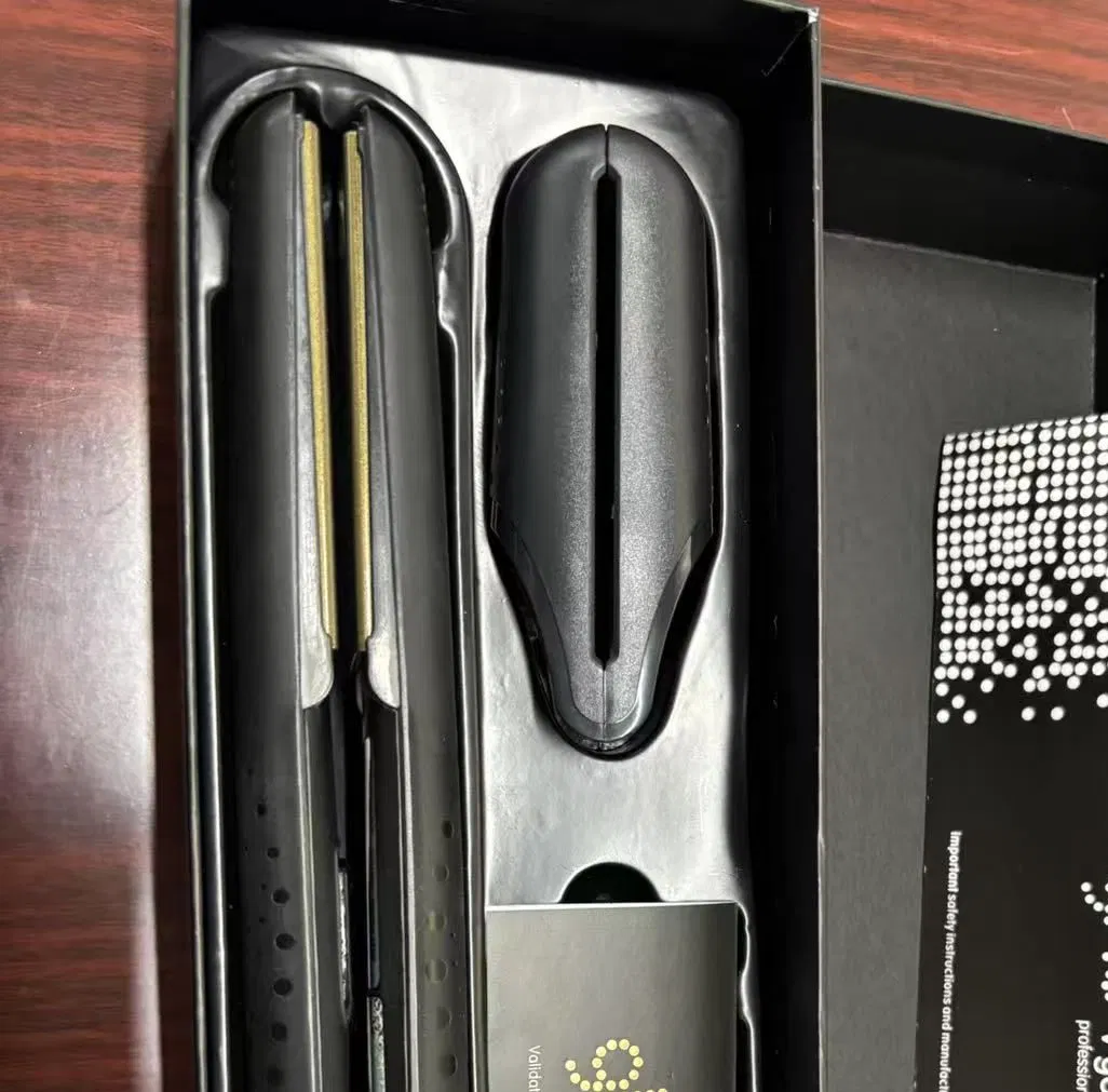 Constant Temperature Hair Straightener with Negative Ion Clamp and Curling Iron Chronos