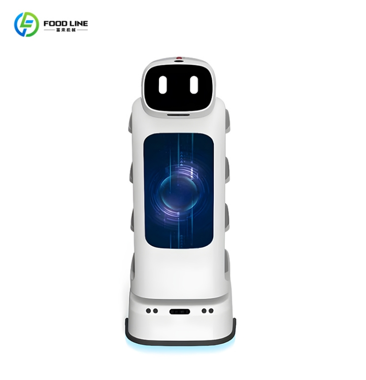 Smart Sensor Anti-Collision Hotel Banquet Food Delivery Robot