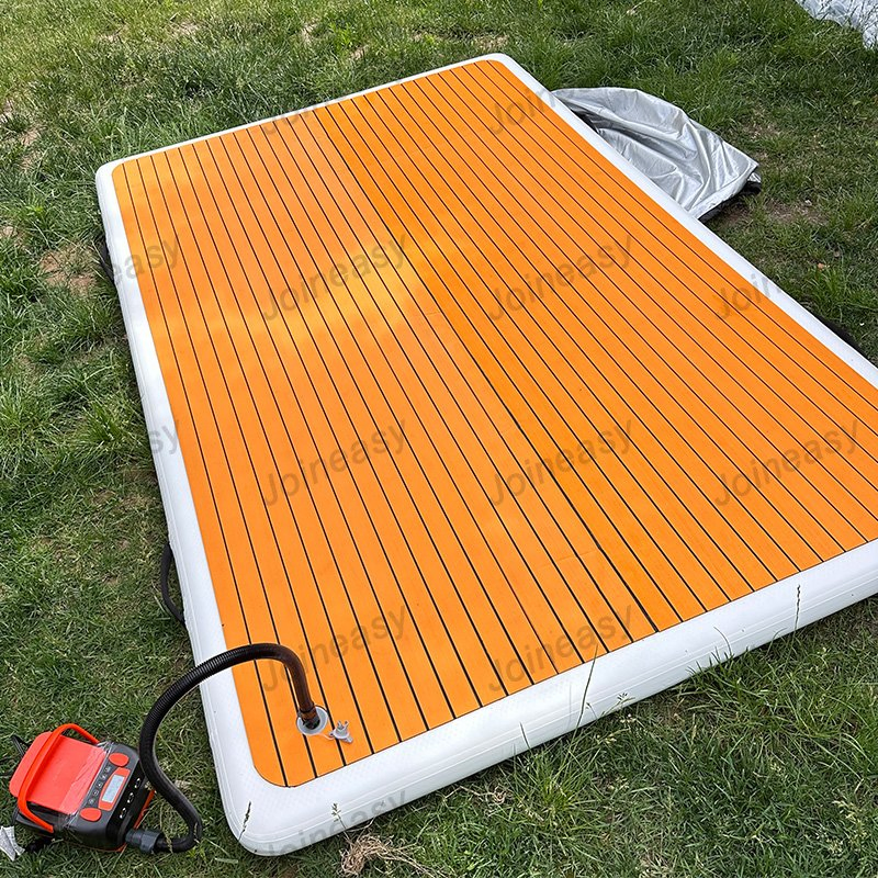 Надувной плавучий понтон для водного спорта и отдыха