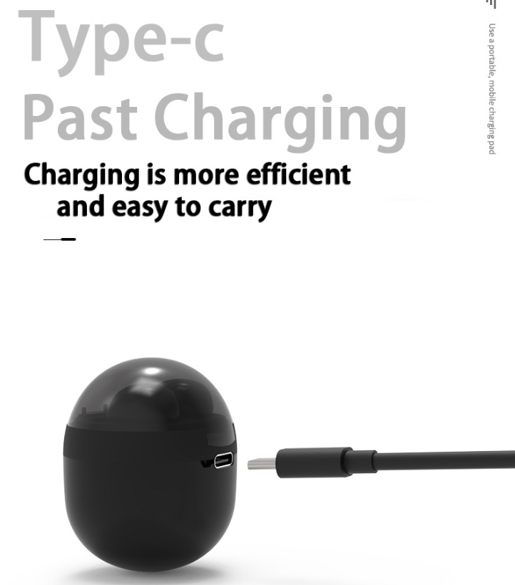 Гарнитура Bluetooth с дисплеем заряда, черная