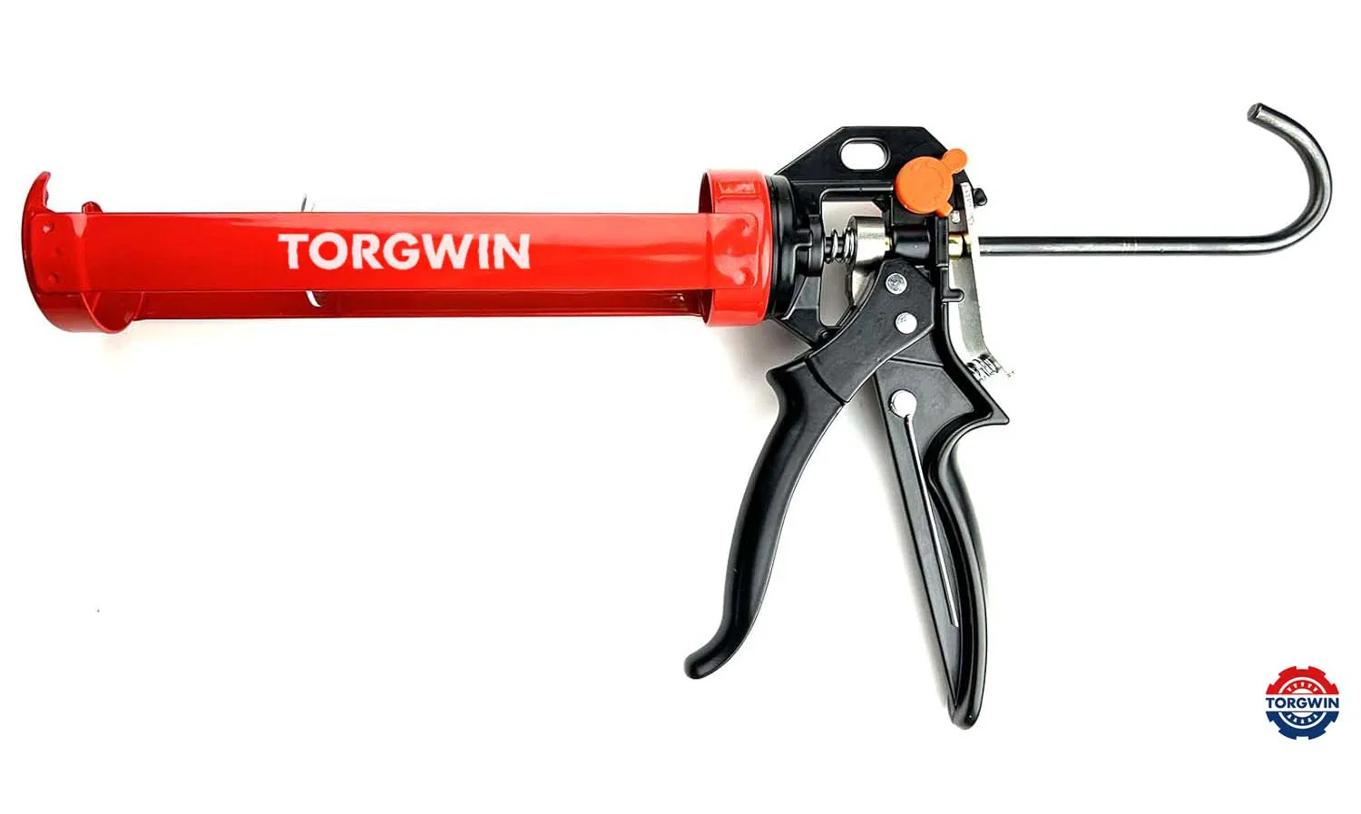 Heavy Duty Revolving Frame Caulking Gun, 1/10-Gallon Cartridge Capacity