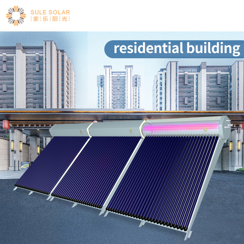 Солнечный водонагреватель с теплообменником SS304