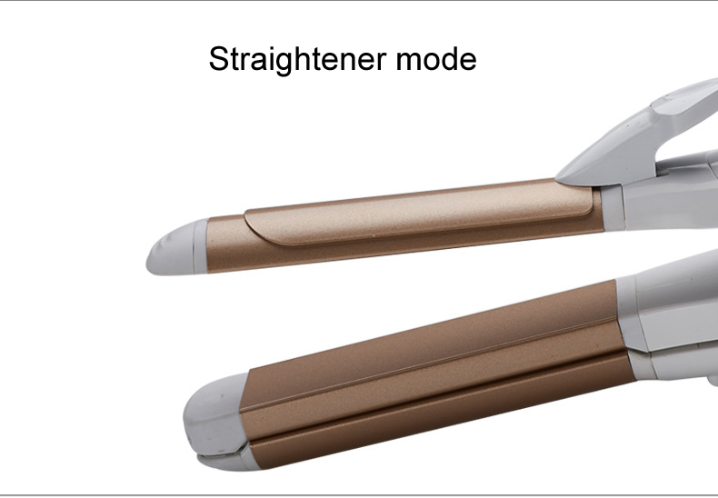3 in 1 Multifuction Hair Straightener, Curler with Corn Plate