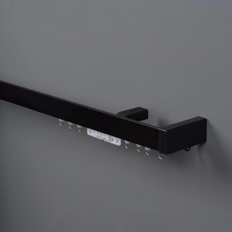 Manufacturer Ceiling Mount Hotel Aluminum Curtain Rail