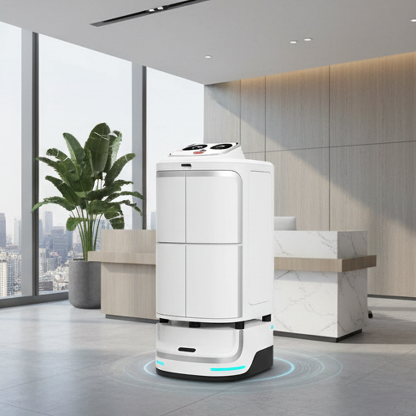 Smart Service and Safe Delivery - Scud Delivery Robot