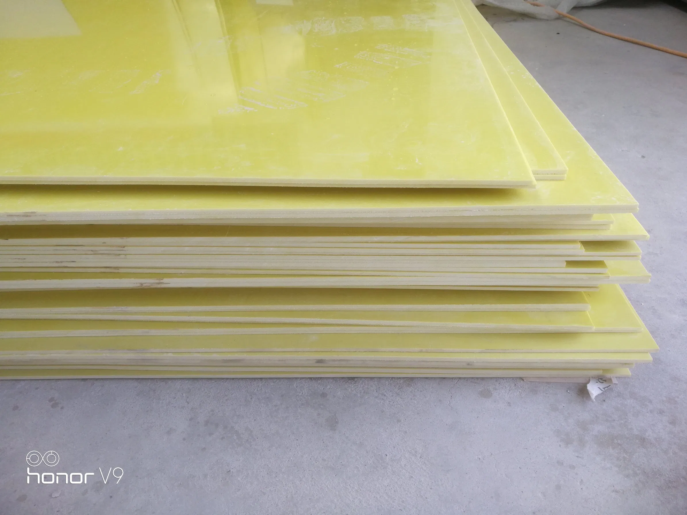 Supply Yellow 1mm Epoxy Fiberglass Sheet 3240 Laminate Sheet