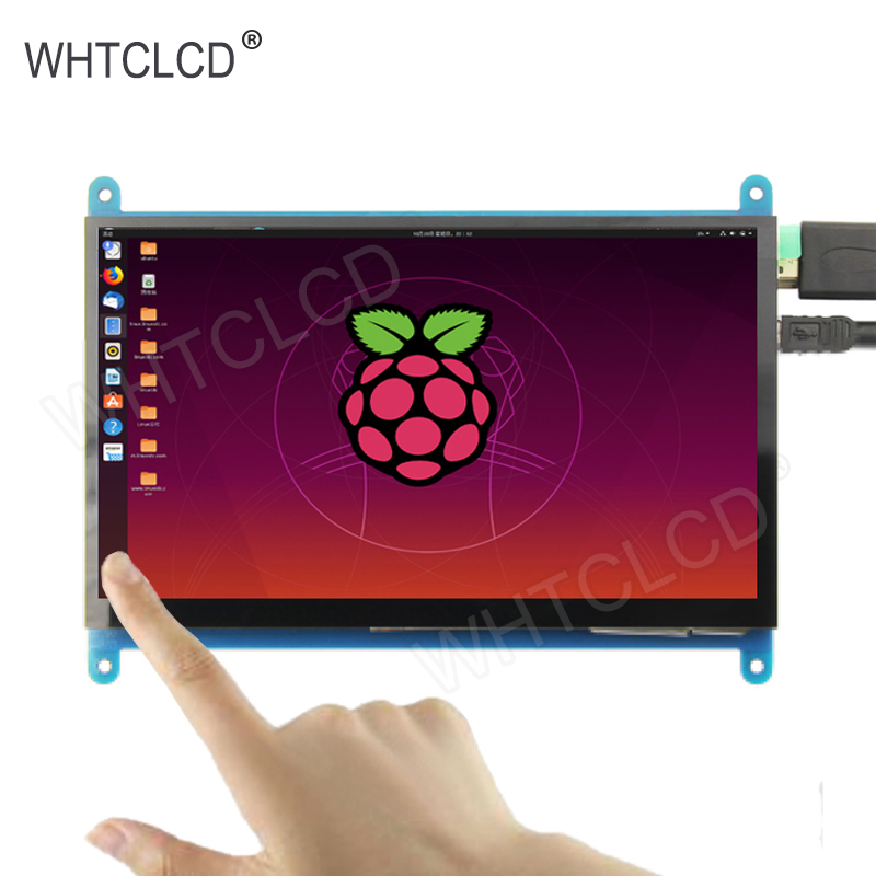7-дюймовый TFT LCD дисплей с сенсорным экраном для Raspberry Pi