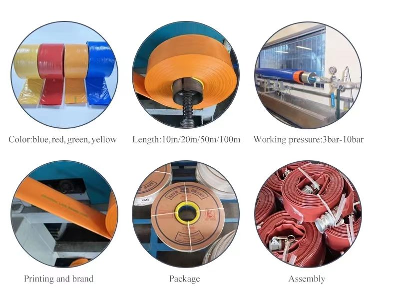 Durable PVC Lay Flat Pipe Tube for Agriculture Water Hose