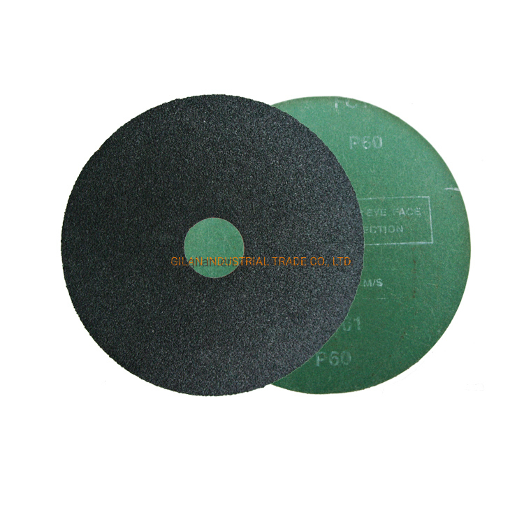 Resin Silicon Carbide Fiber Disc for Grinding, Glass