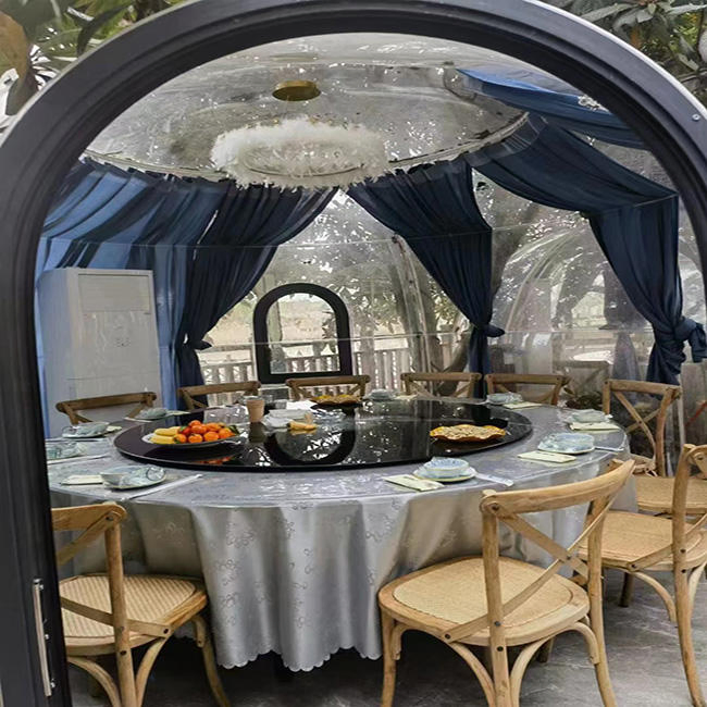 Outdoor Tourism Resort Panoramic Transparent Safe Bubble House Hotel Homestay Is Shock Resistant and Sound Resistant