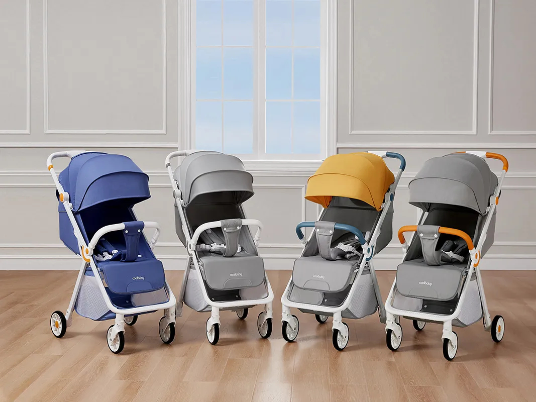 2022 Wholesale Pram 4 Wheels and Seat Baby Stroller