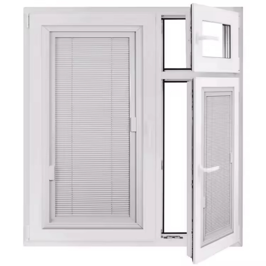 Best Seller Aluminum Single Glass Window Magnetic Shutter Blinds