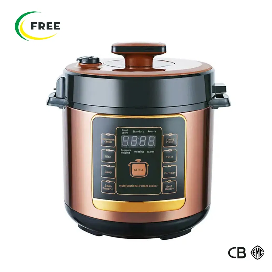 Automatic Intelligent Multifunctional 5L 6L 8L 10L High Pressure Rice Cooker