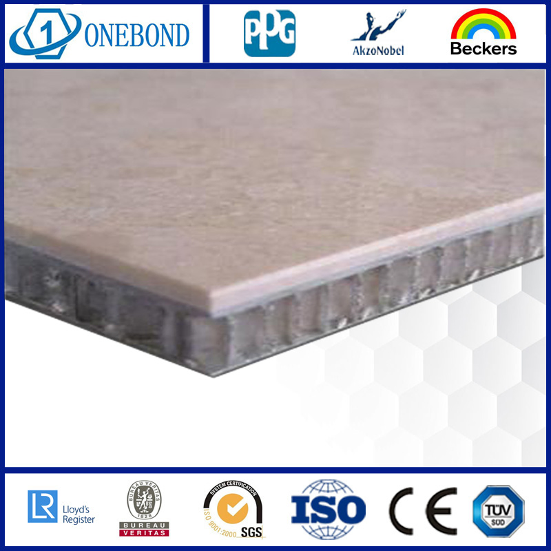 Cheap and High Quality Marble Grain Aluminum Honeycomb Panel