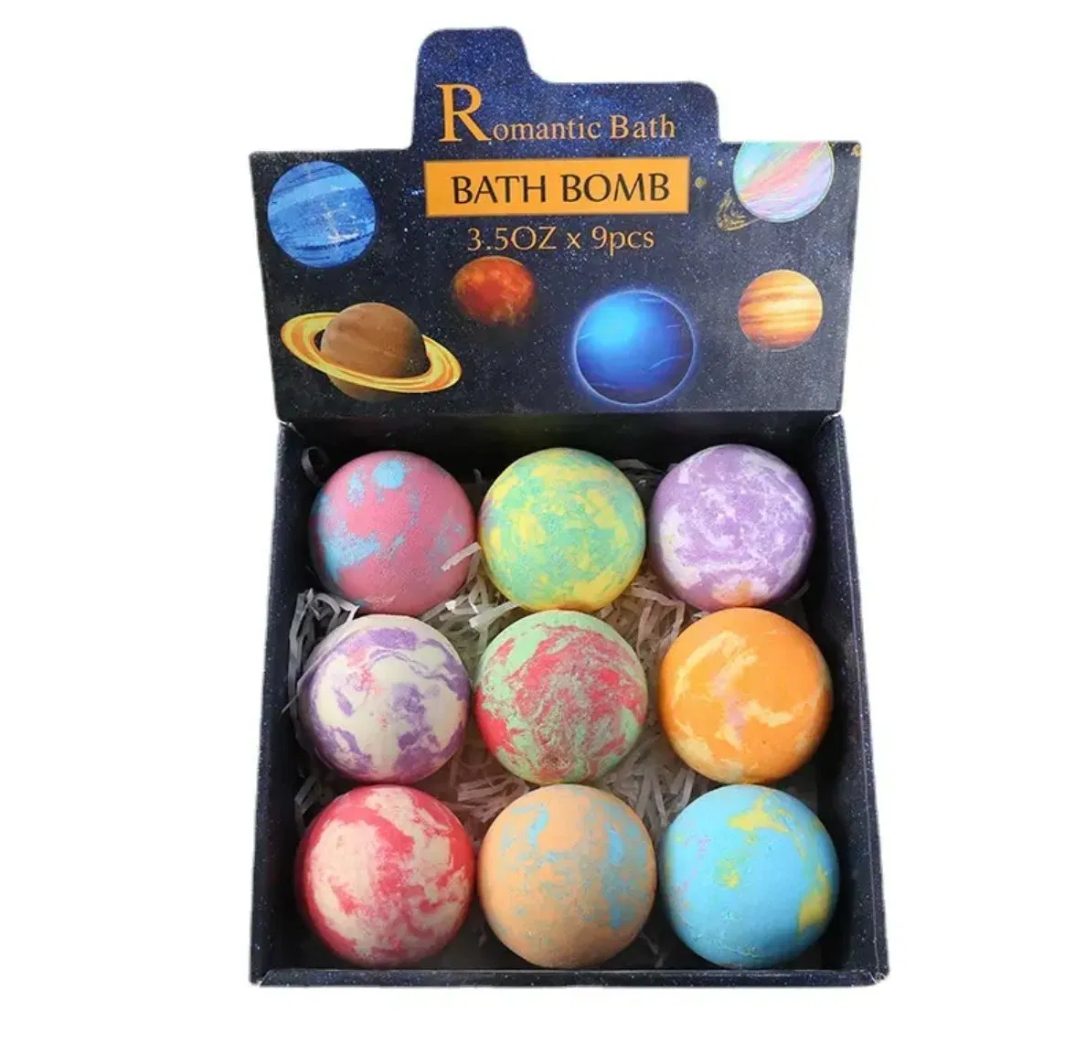 Online Wholesale and Retail Colorful Foot Pedicure Bath Bombs Custom Bath Bom Ball SPA Foot Bath Bombs Bath Balls in Gift Set for Pedicure